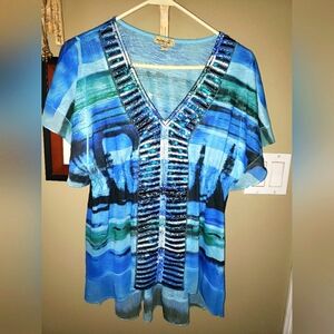 WOMENS SUMMER TOP SZ L